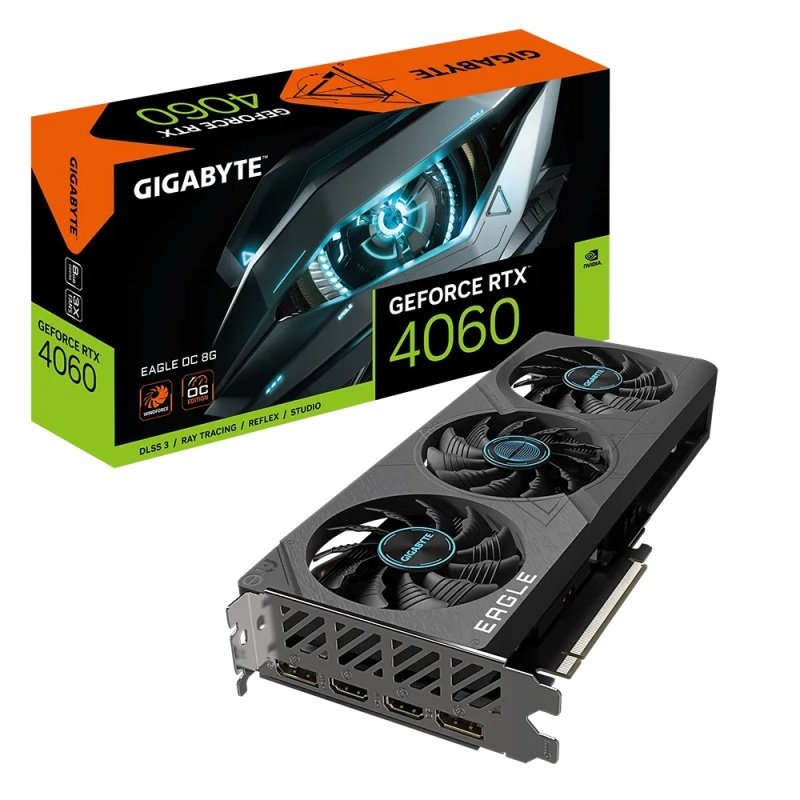 Click to view product details and reviews for Gigabyte Nvidia Geforce Rtx 4060 8gb Eagle Oc Graphics Card For Gaming.