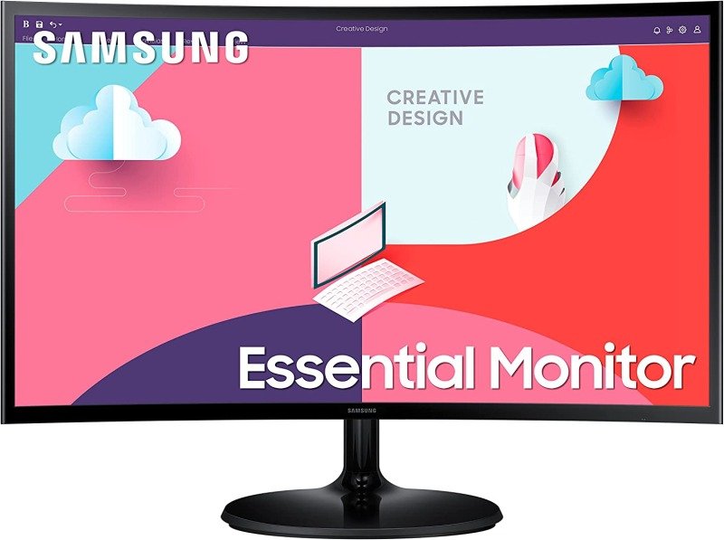 Click to view product details and reviews for Samsung Essential 24 Full Hd Curved Monitor.