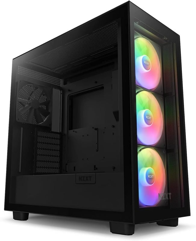 Click to view product details and reviews for Nzxt H7 Elite Rgb All Black Mid Tower Pc Case.