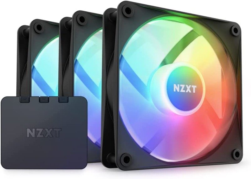 Click to view product details and reviews for Nzxt F120 Rgb Core Fan 3 Pack With Controller Black.