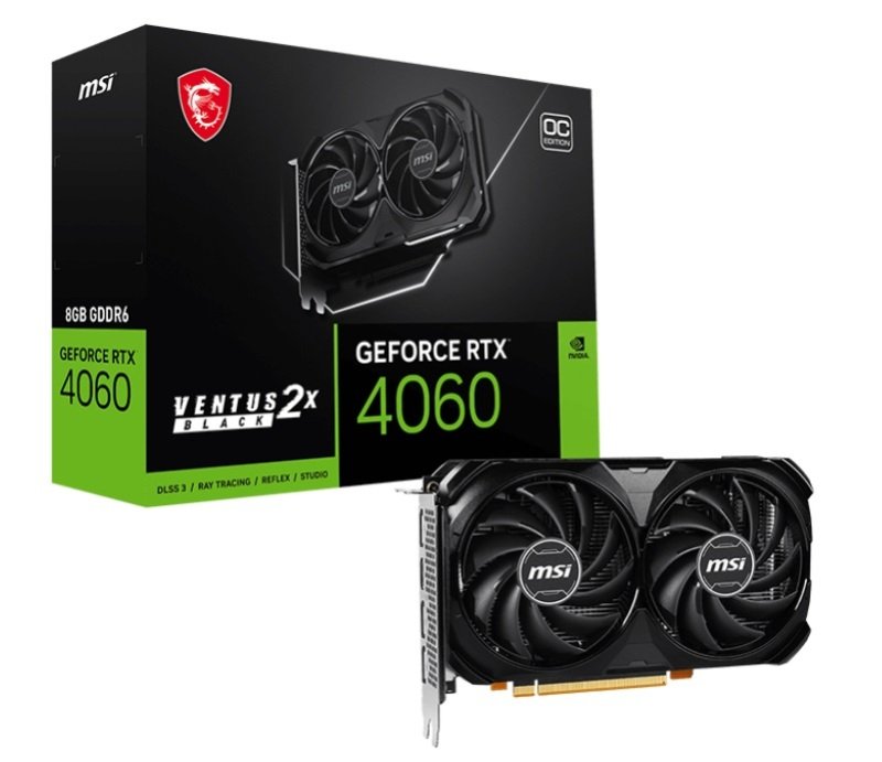 Click to view product details and reviews for Msi Nvidia Geforce Rtx 4060 8gb Ventus 2x Black Oc Graphics Card For Gaming.