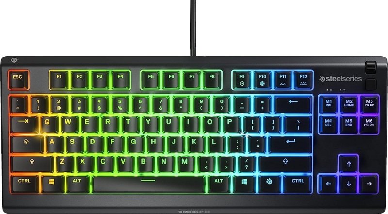 Click to view product details and reviews for Steelseries Apex 3 Tenkeyless Gaming Keyboard.
