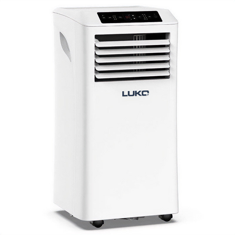 Luko Portable Air Conditioner 5000btu 3 In 1 Air Conditioning Air Cooler Dehumidifier With Fan Function Remote Control 24 Hour Timer And Window Venting Kit