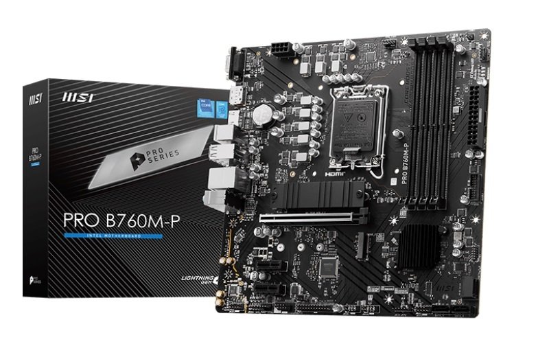 Click to view product details and reviews for Msi Pro B760m P Matx Motherboard.