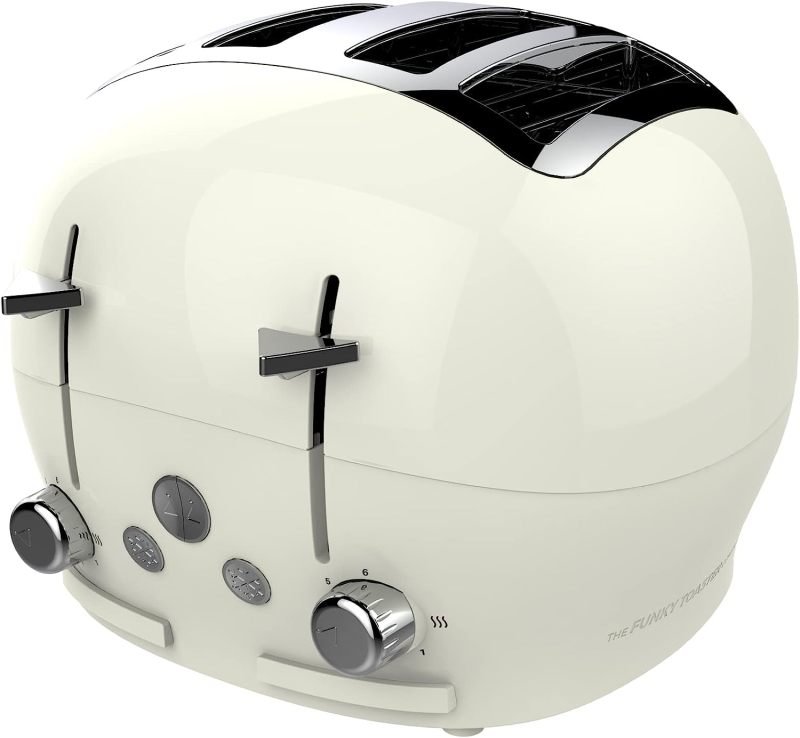 Click to view product details and reviews for Cream Funky Toaster.