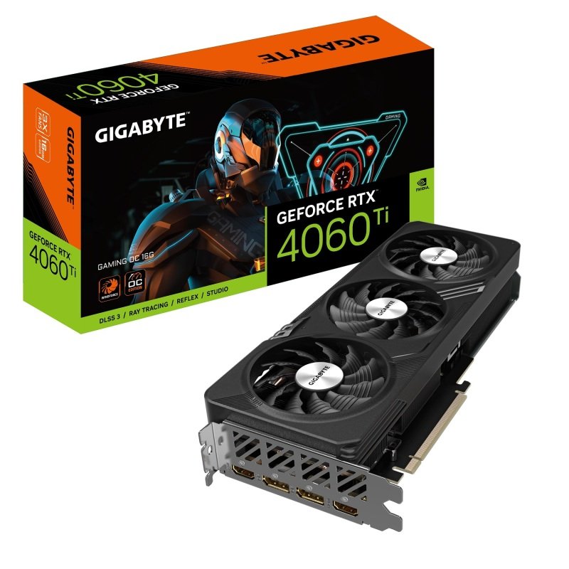 Image of Gigabyte GeForce RTX 4060 Ti 16GB GAMING OC Graphics Card