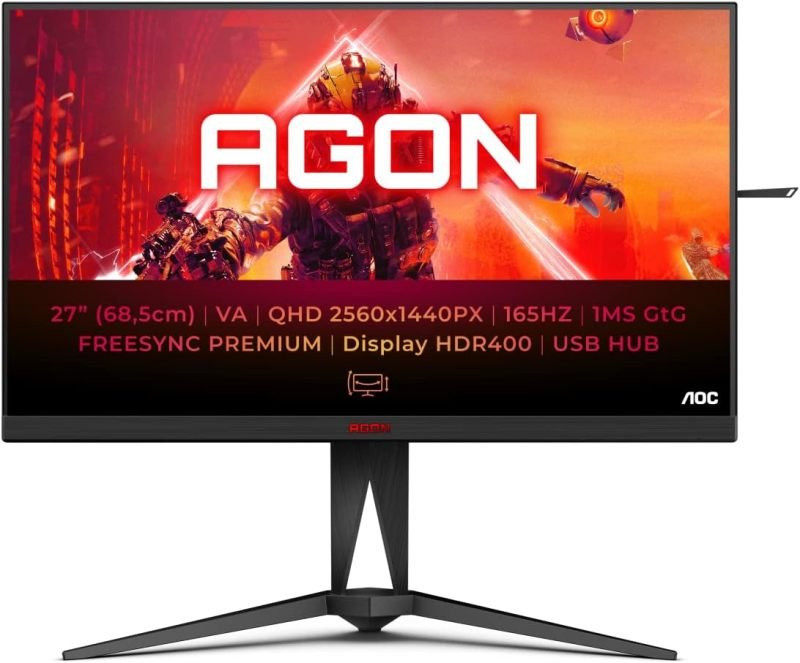 Aoc Agon Ag275qxn Eu 27 Inch 2k Gaming Monitor