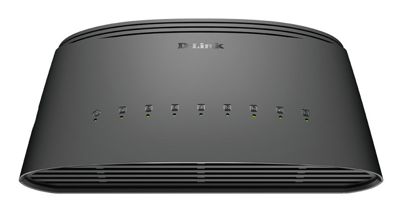 Image of D-Link DGS 1008D - Switch - 8 Ports - Unmanaged