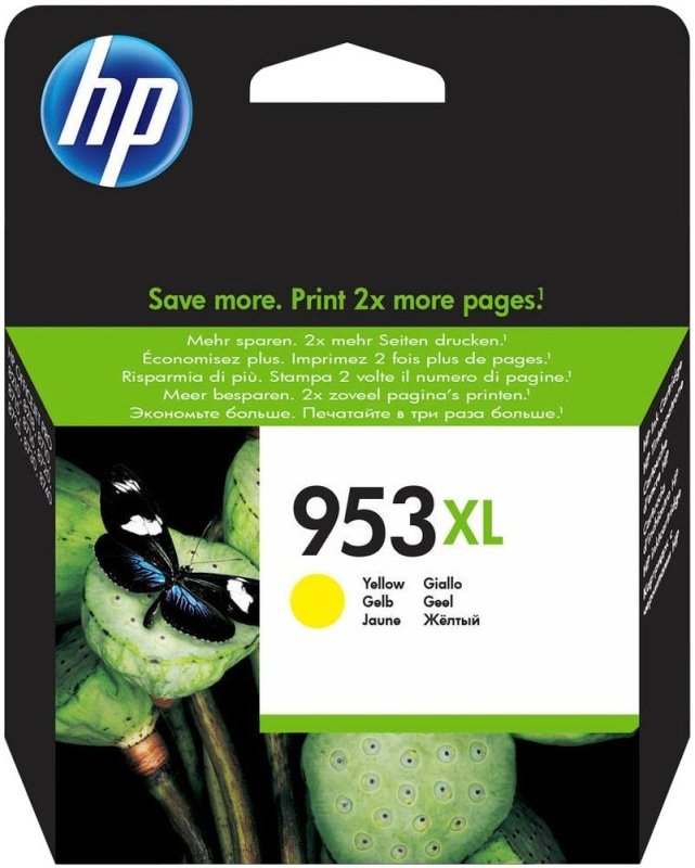 Image of HP 953XL High Yield Yellow Original Ink Cartridge