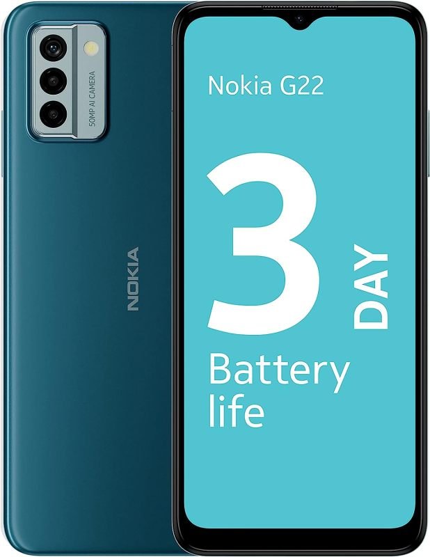 Nokia G22 Lagoon Blue 652 64gb 4g Unlocked And Sim Free Smartphone