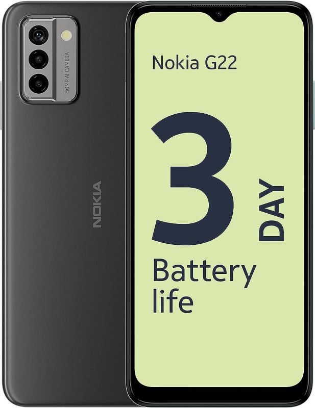 Click to view product details and reviews for Nokia G22 Meteor Grey 652 64gb 4g Unlocked And Sim Free Smartphone.