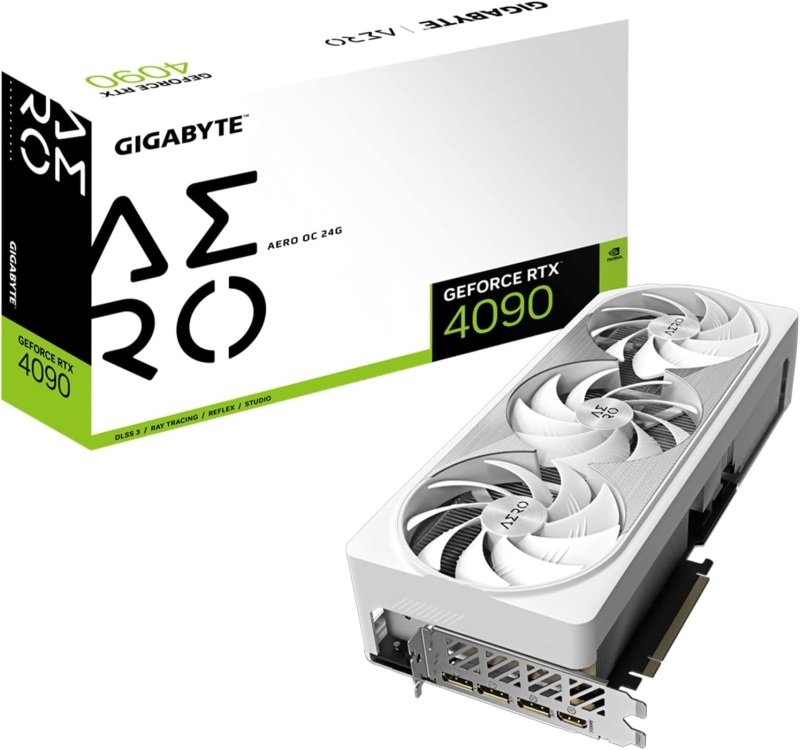 Image of Gigabyte GeForce RTX 4090 AERO OC 24GB Graphics Card