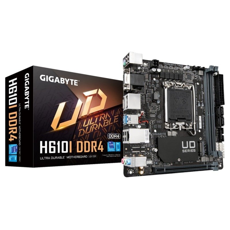 Click to view product details and reviews for Gigabyte H610i Ddr4 Mitx Motherboard.