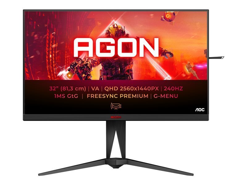 Aoc Agon Ag5 Series Ag325qzn Eu 32 Inch 2k Gaming Monitor
