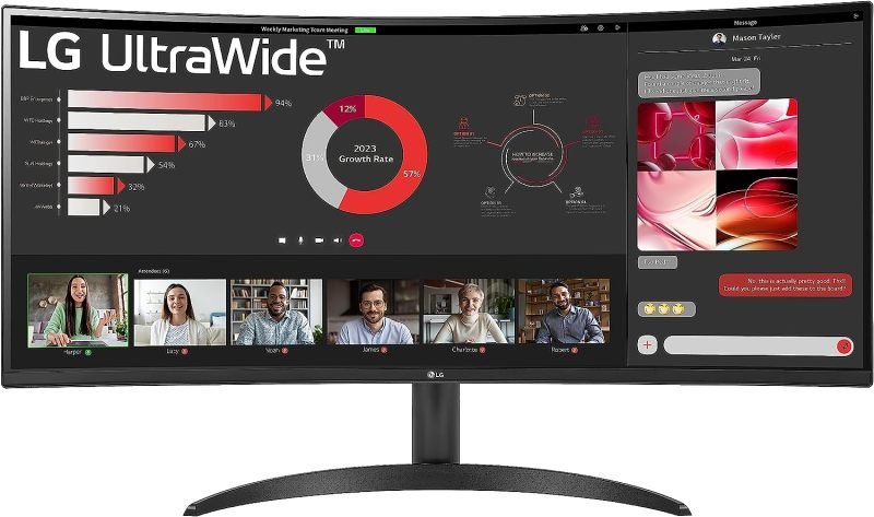 Click to view product details and reviews for Lg Ultrawide 34wr50qc 34 Inch 2k Curved Monitor.