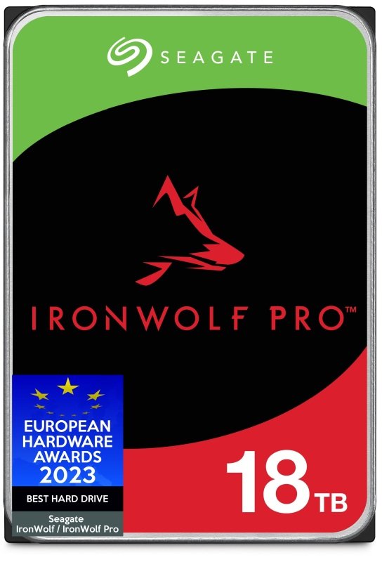 Seagate IronWolf Pro 18TB NAS Hard Drive 3.5" 7200RPM 256MB Cache