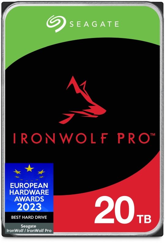 Seagate IronWolf Pro 20TB NAS Hard Drive 3.5" 7200RPM 256MB Cache