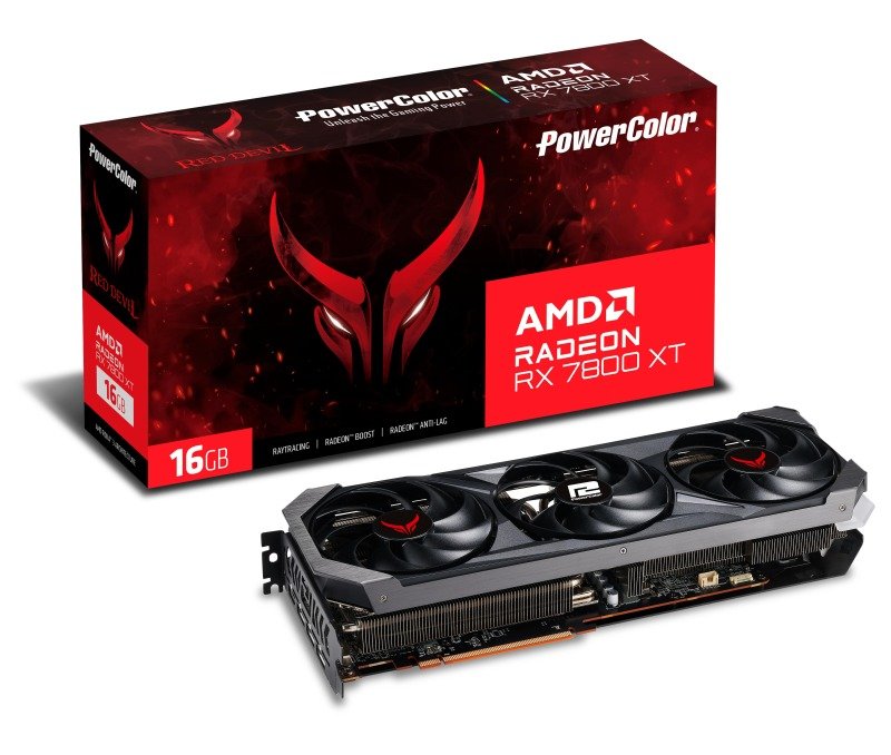 Click to view product details and reviews for Powercolor Amd Radeon Rx 7800 Xt 16gb Red Devil Graphics Card For Gaming.