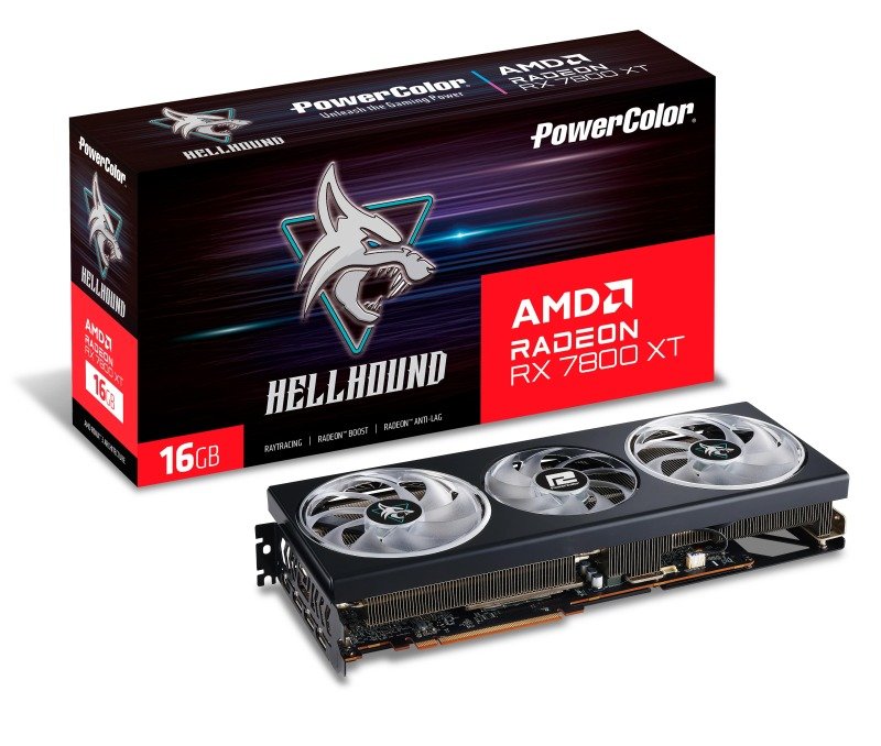 Click to view product details and reviews for Powercolor Amd Radeon Rx 7800 Xt Hellhound 16gb Graphics Card For Gaming.
