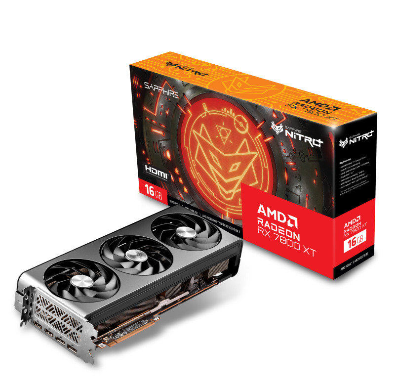 Click to view product details and reviews for Sapphire Amd Radeon Rx 7800 Xt Nitro 16gb Graphics Card For Gaming.