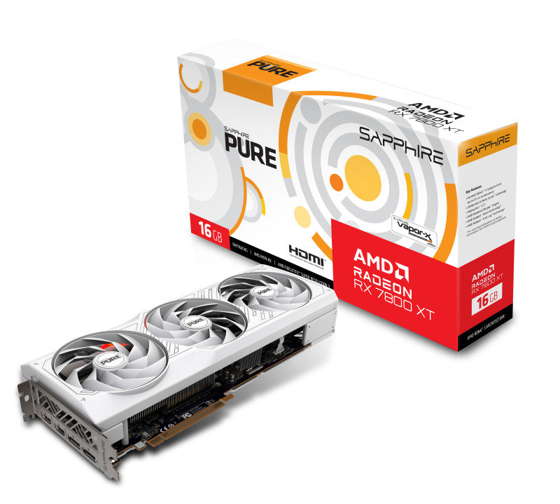 Click to view product details and reviews for Sapphire Amd Radeon Rx 7800 Xt 16gb Pure Graphics Card For Gaming.