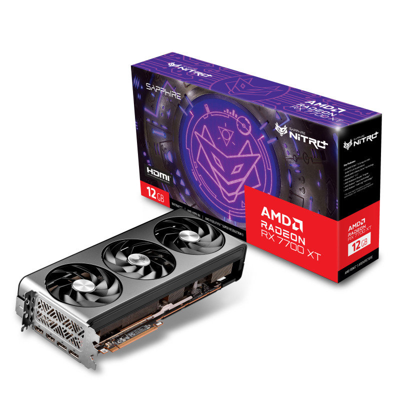 Click to view product details and reviews for Sapphire Amd Radeon Rx 7700 Xt 12gb Nitro Graphics Card For Gaming.