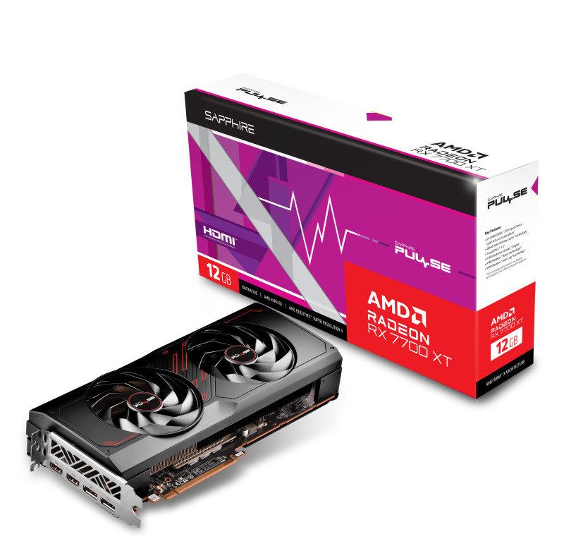 Click to view product details and reviews for Sapphire Amd Radeon Rx 7700 Xt 12gb Pulse Graphics Card For Gaming.