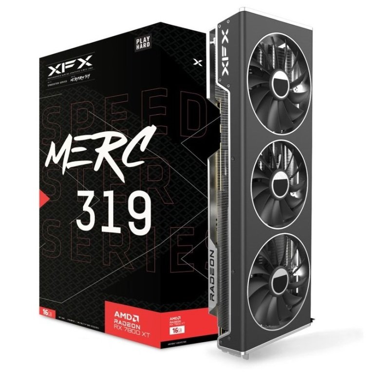 Click to view product details and reviews for Xfx Amd Radeon Rx 7800 Xt Speedster Merc 319 Black Ed 16gb Graphics Card For Gaming.