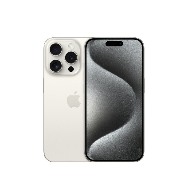 Apple iPhone 15 Pro 128GB Smartphone - White Titanium