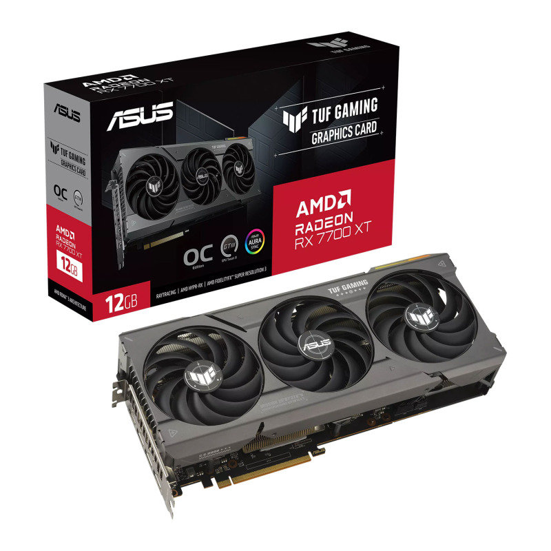 Click to view product details and reviews for Asus Amd Radeon Rx 7700 Xt 12gb Tuf Gaming Oc Graphics Card For Gaming.