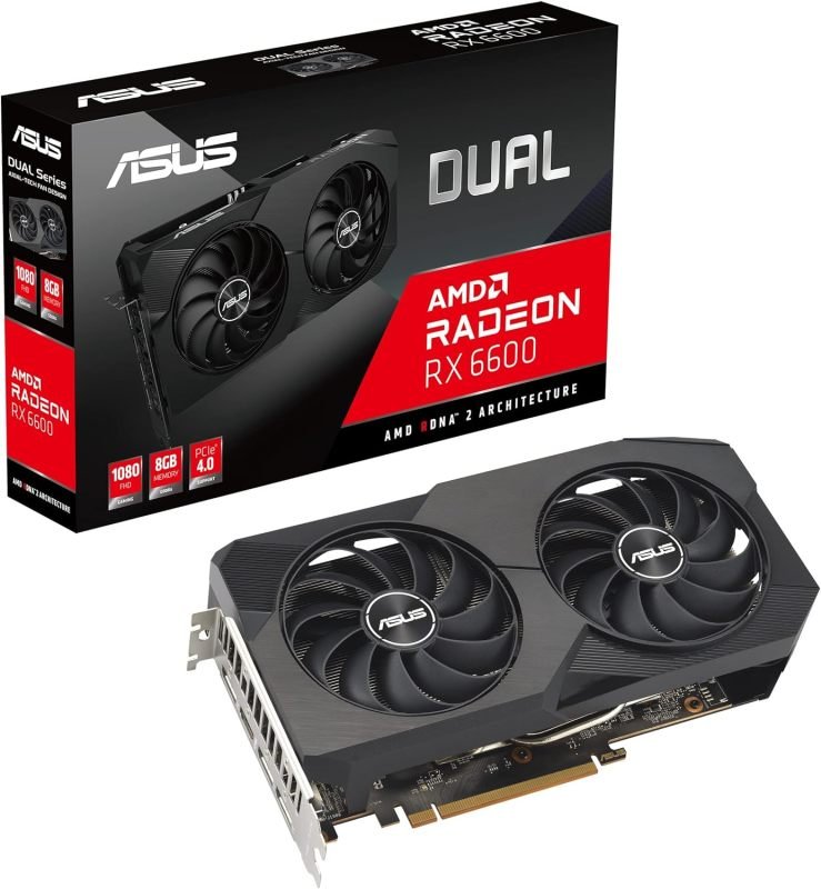 Click to view product details and reviews for Asus Amd Radeon Rx 6600 8gb Dual Graphics Card For Gaming.