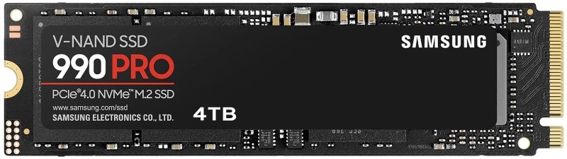 Samsung 990 PRO PCIe 4.0 NVMe M.2 4TB SSD