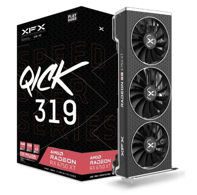Click to view product details and reviews for Xfx Amd Radeon Rx 6750 Xt Qick 319 12gb Graphics Card For Gaming.