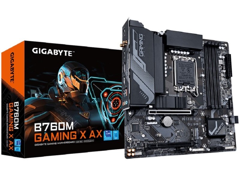 Image of Gigabyte B760M GAMING X AX DDR5 mATX Motherboard