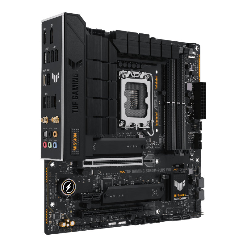 Click to view product details and reviews for Asus Tuf Gaming B760m Plus Ddr5 Matx Motherboard.