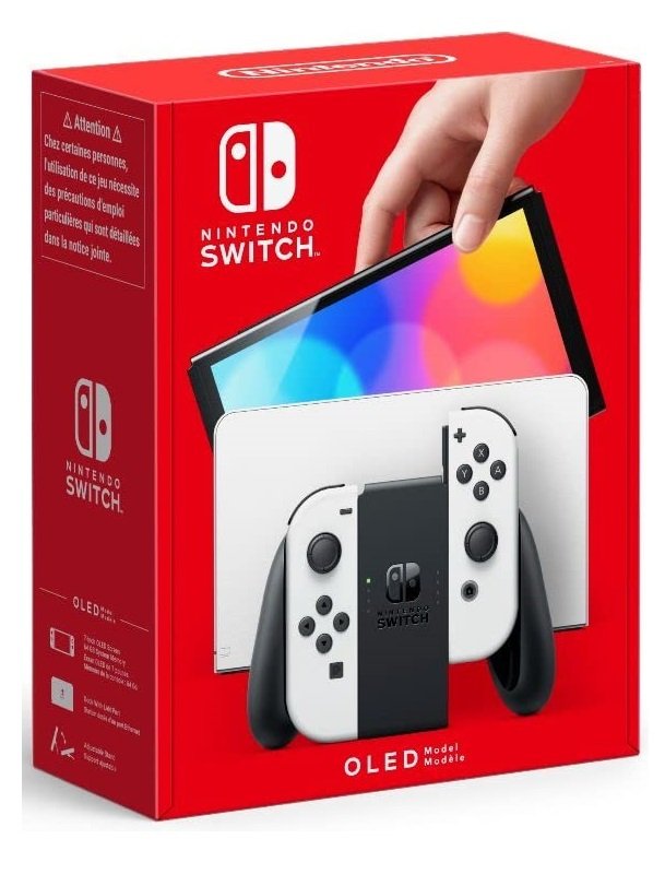 Click to view product details and reviews for Nintendo Switch Oled Model White.