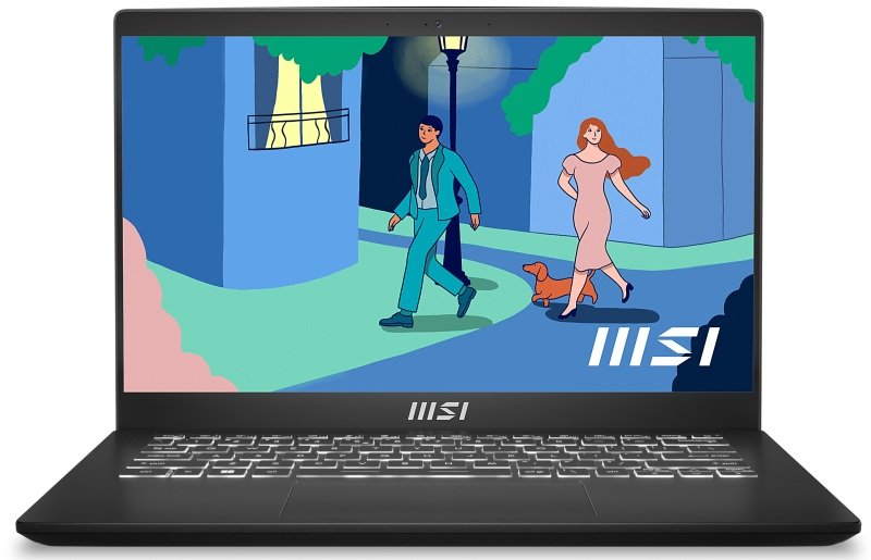 MSI Modern 14 C12M-637UK Laptop, Intel Core i3-1215U, 8GB DDR4, 512GB M.2 PCIe SSD, 14" Full HD