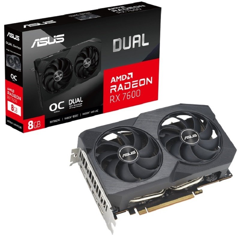 Click to view product details and reviews for Asus Amd Radeon Rx 7600 8gb Dual Oc V2 Graphics Card For Gaming.