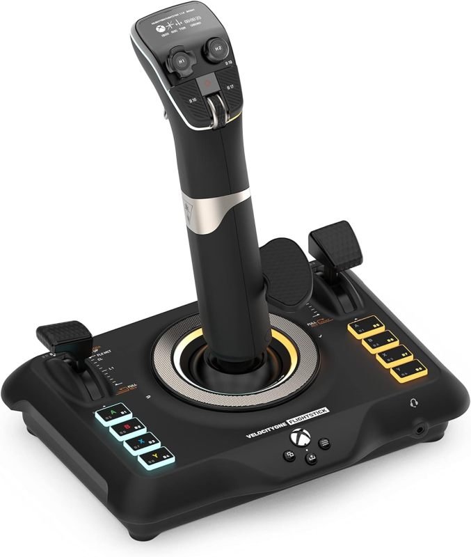 Click to view product details and reviews for Turtle Beach Velocityone Flightstick Joystick Black.