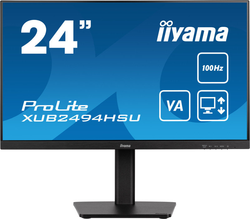 iiyama ProLite XUB2494HSU-B6 24 Inch Full HD Monitor