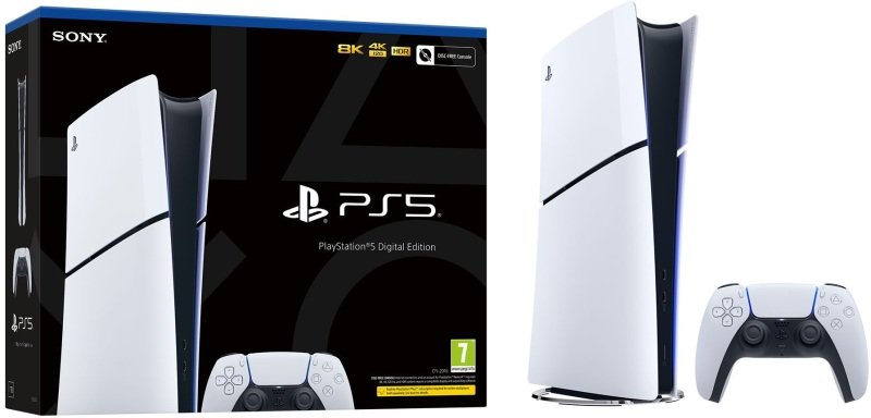 Sony Playstation 5 Digital Edition Ps5 Model Group Slim
