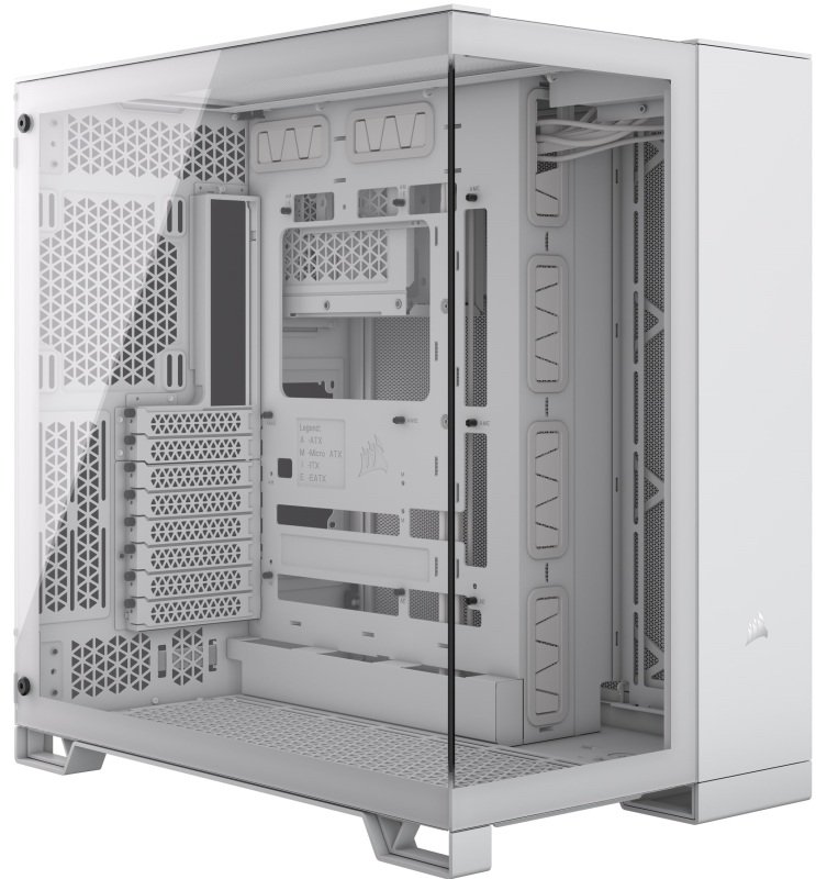 Click to view product details and reviews for Corsair 6500x Mid Tower Dual Chamber Pc Case White.