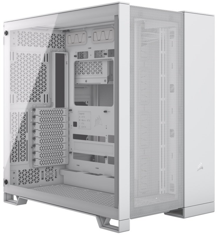 Click to view product details and reviews for Corsair 6500d Airflow Mid Tower Dual Chamber Pc Case White.
