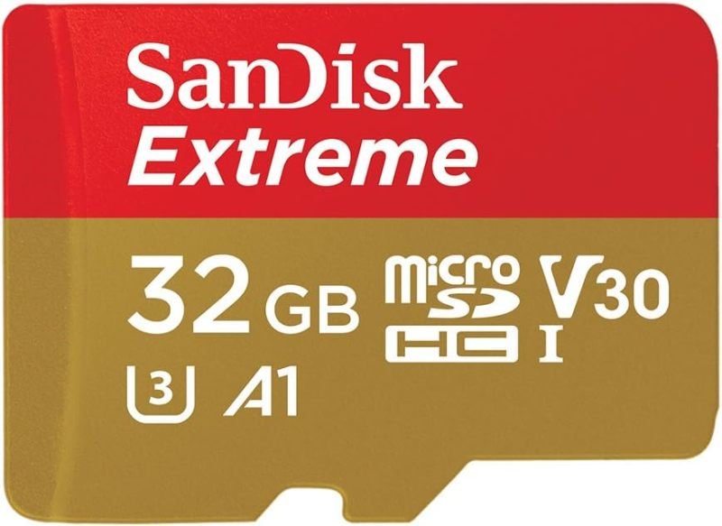SanDisk Extreme microSDHC 32GB + SD Adapter