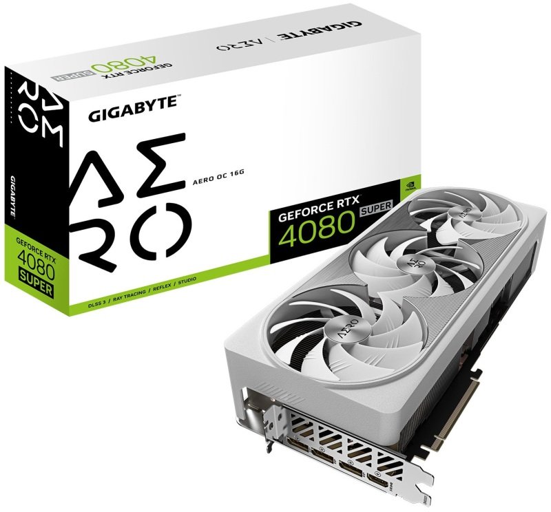 Gigabyte GeForce RTX 4080 SUPER 16GB AERO OC Graphics Card