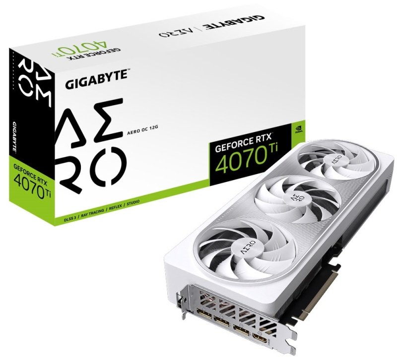 Gigabyte GeForce RTX 4070 Ti 12GB AERO OC Graphics Card