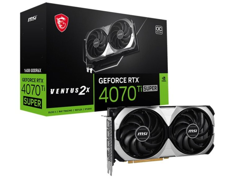 Click to view product details and reviews for Msi Nvidia Geforce Rtx 4070 Ti Super 16gb Ventus 2x Oc Graphics Card For Gaming.