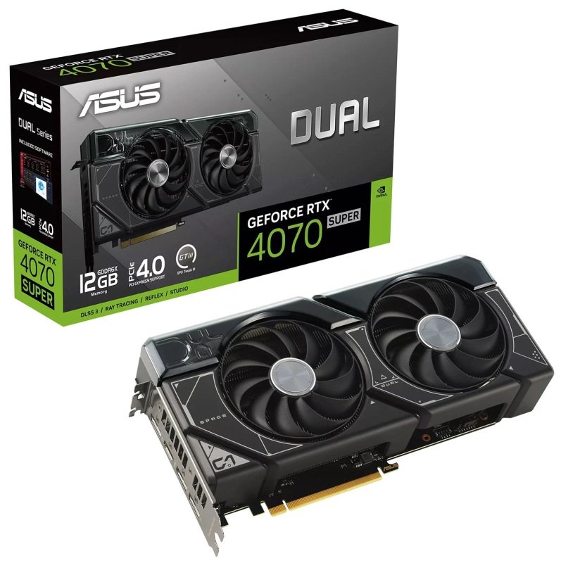 Click to view product details and reviews for Asus Nvidia Geforce Rtx 4070 Super 12gb Dual Graphics Card For Gaming.