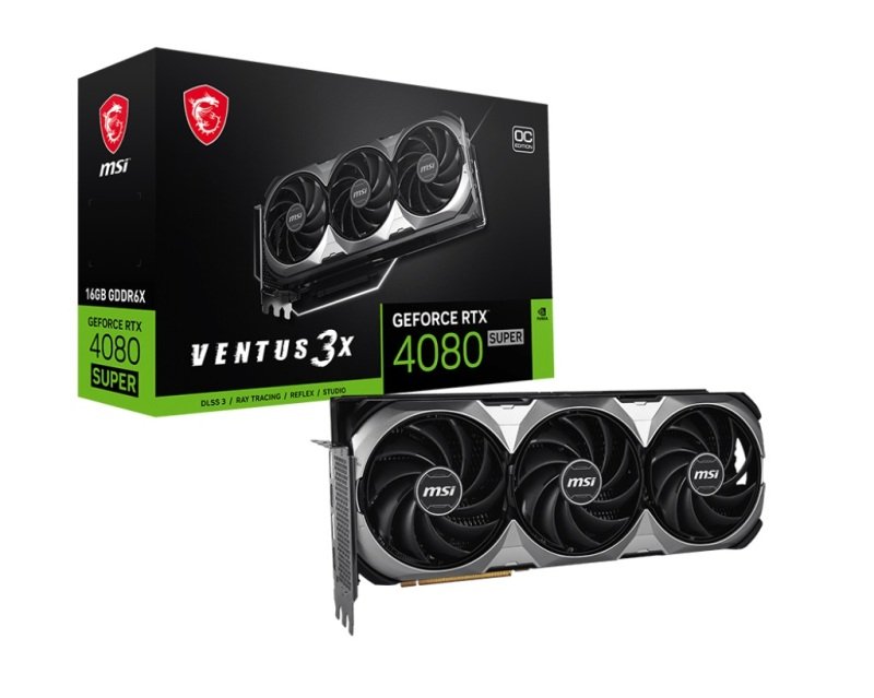 Click to view product details and reviews for Msi Nvidia Geforce Rtx 4080 Super 16gb Ventus 3x Oc Graphics Card For Gaming.