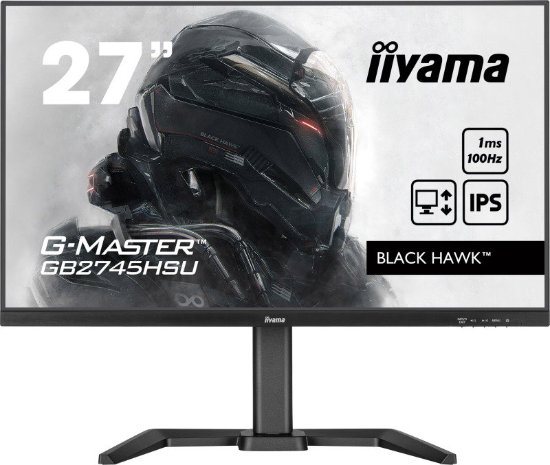 iiyaiiyama G-Master Black Hawk GB2745HSU-B1 27 Inch Full HD Gaming Monitor